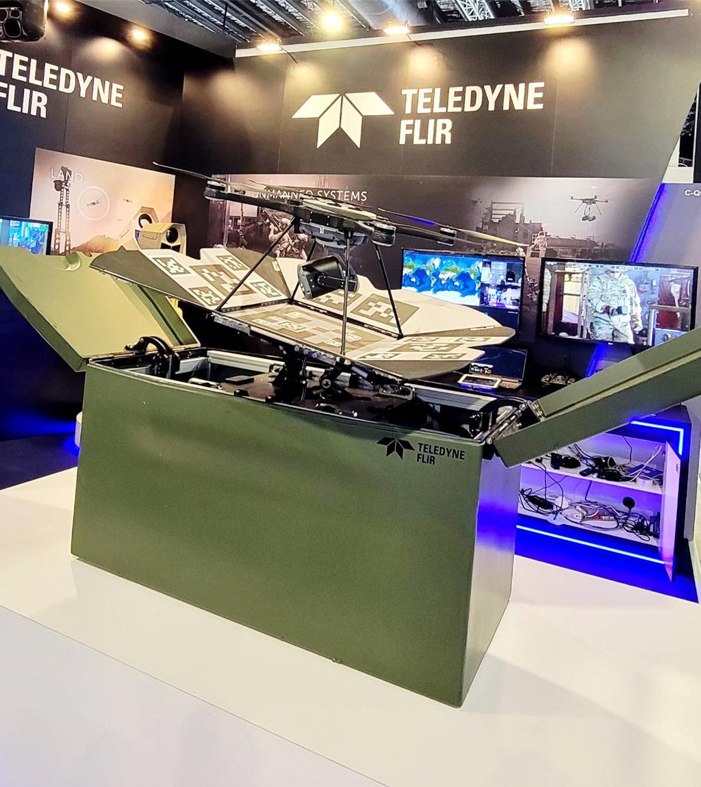 SkyRanger R70「空中遊騎兵」無人機將在今年度台北國際航太暨國防工業展之中亮相。（科力航太提供）